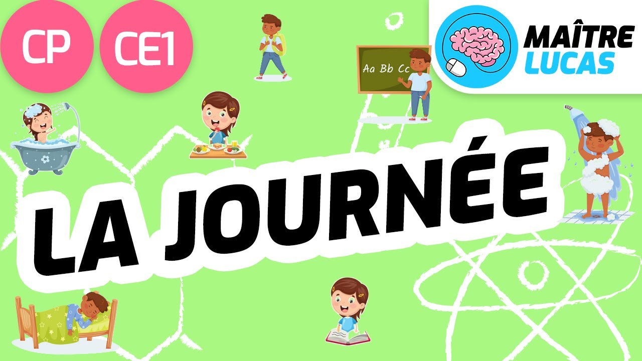 La journée CP - CE1 - Cycle 2 - Sciences - Questionner le monde - Se repérer dans le temps