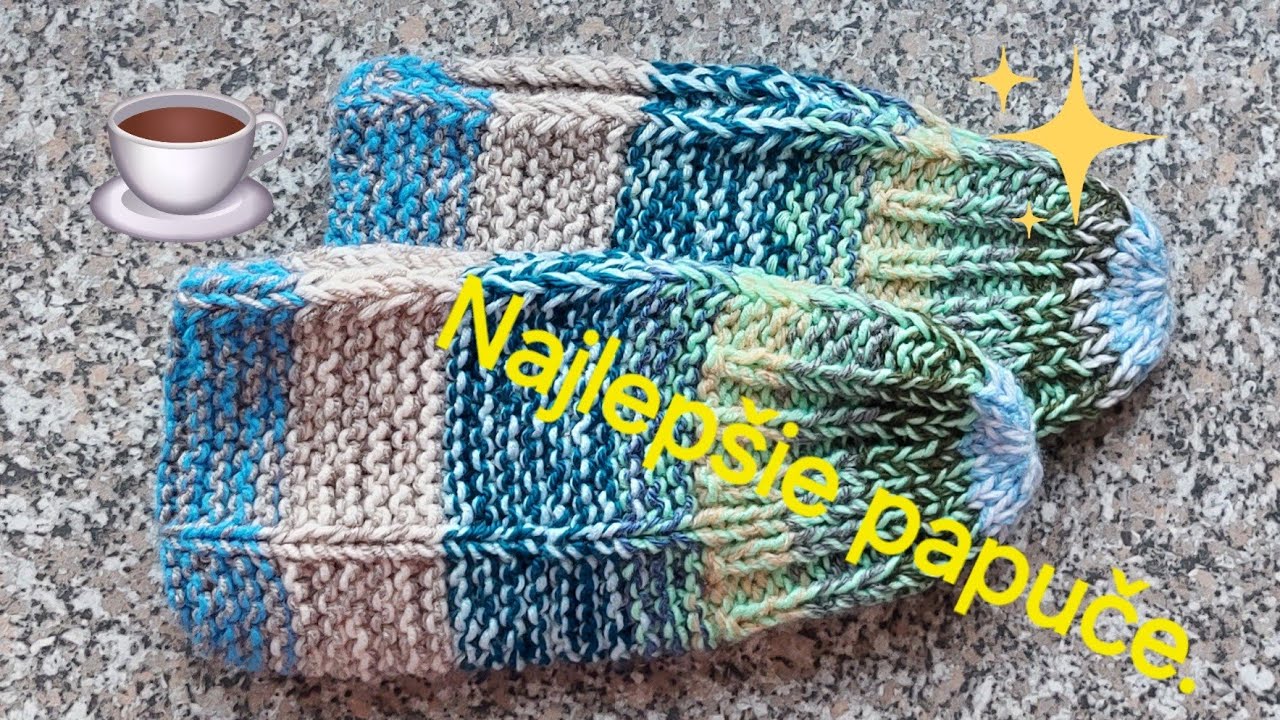 871. Najlepšie papuče. Stručný postup.