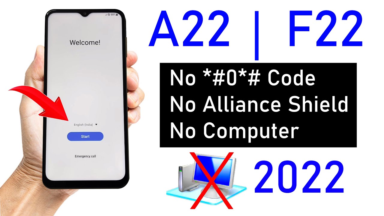 Samsung A22/F22 GMAIL LOCK REMOVE Without PC | Android 11/12 (Latest Update 2022)