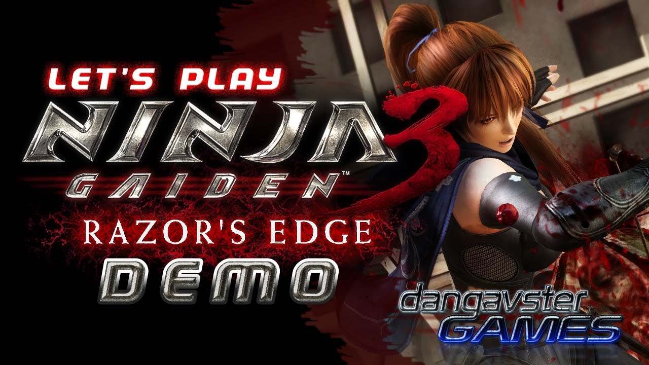 NG3:Razors Edge DEMO [PS3] - Kasumi Gameplay (Master Ninja)