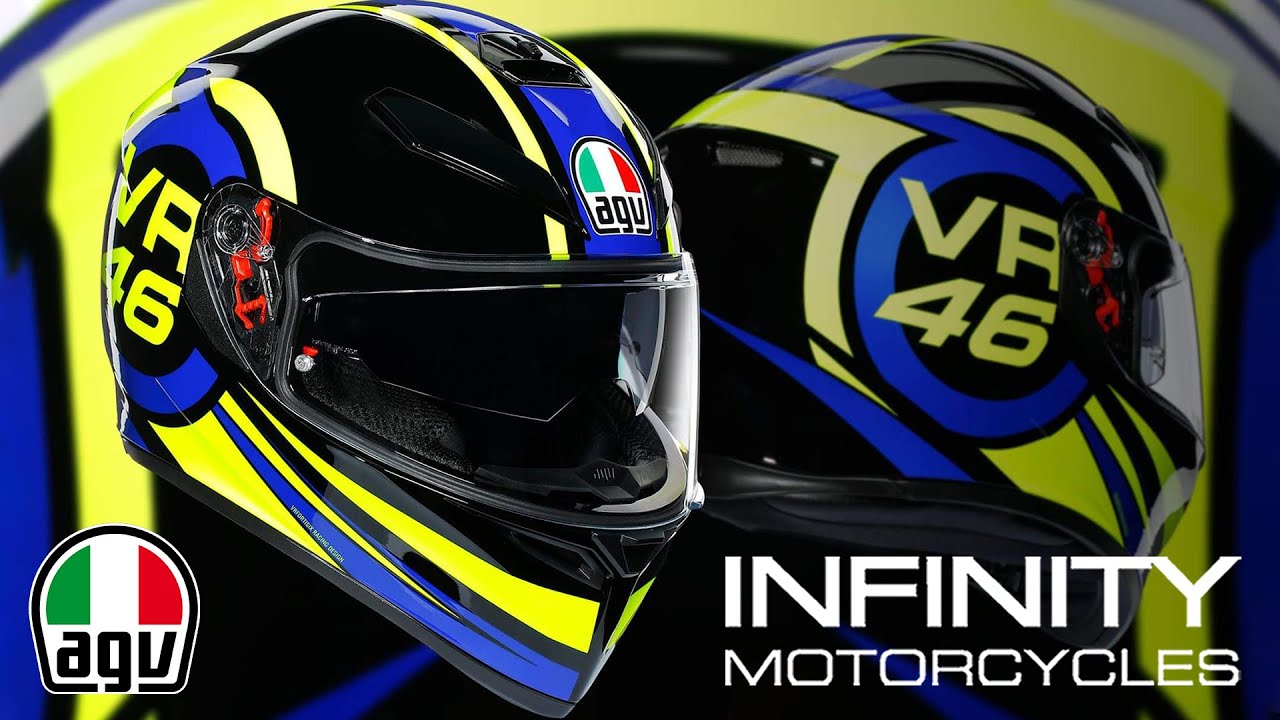 AGV K3 SV-S - RIDE 46 Helmet Spin View Video