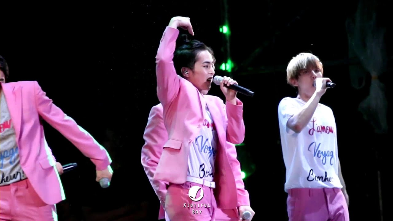 150723 러블리영콘서트 EXO LOVE ME RIGHT 시우민 XIUMIN focus.