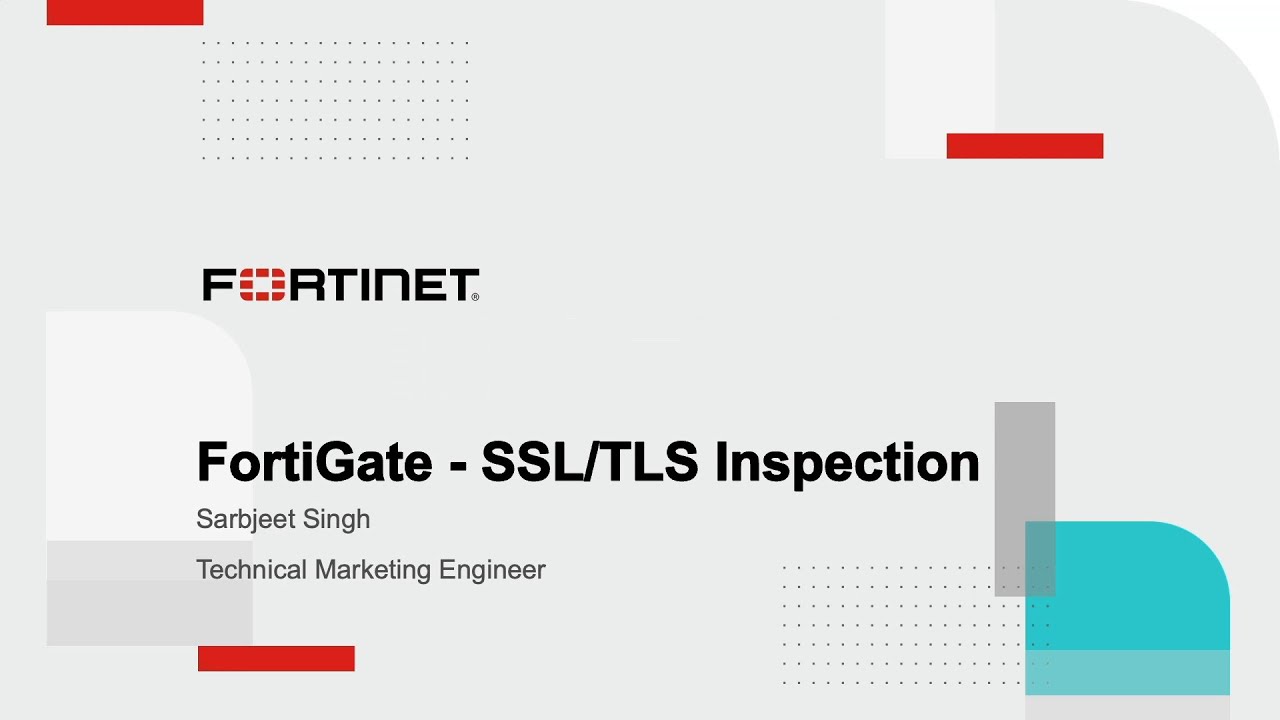 SSL/TLS Inspection Demo | FortiGate