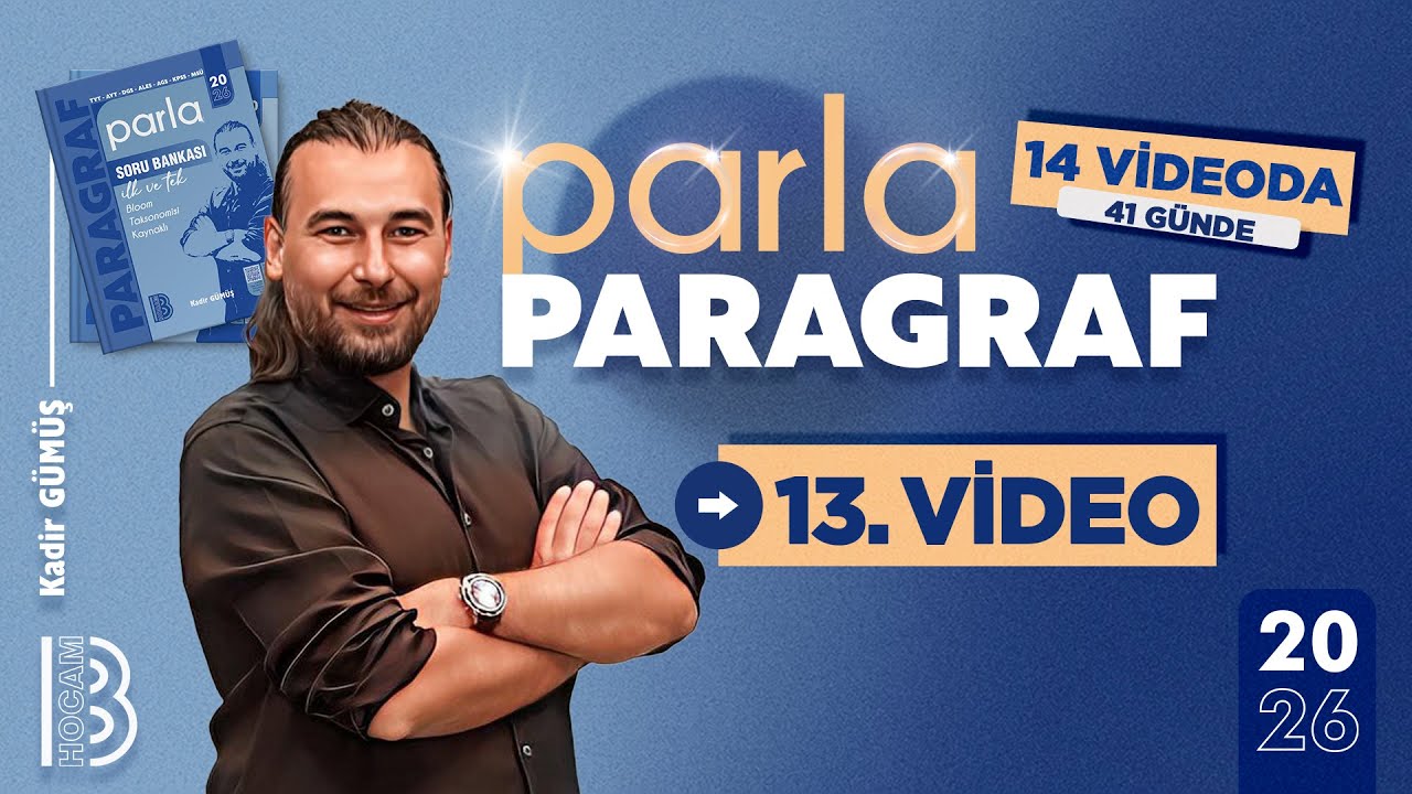 13) 14 Videoda 41 Günde Parla Paragraf Kampı - 13.Video - Kadir GÜMÜŞ - 2026