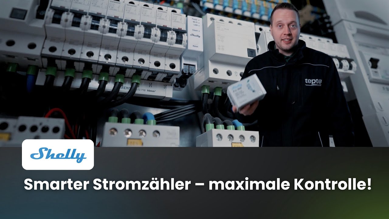⚡ Stromkosten immer im Blick! 🔍 Shelly Pro 3EM – Smarte Power & volle Kontrolle! 🚀