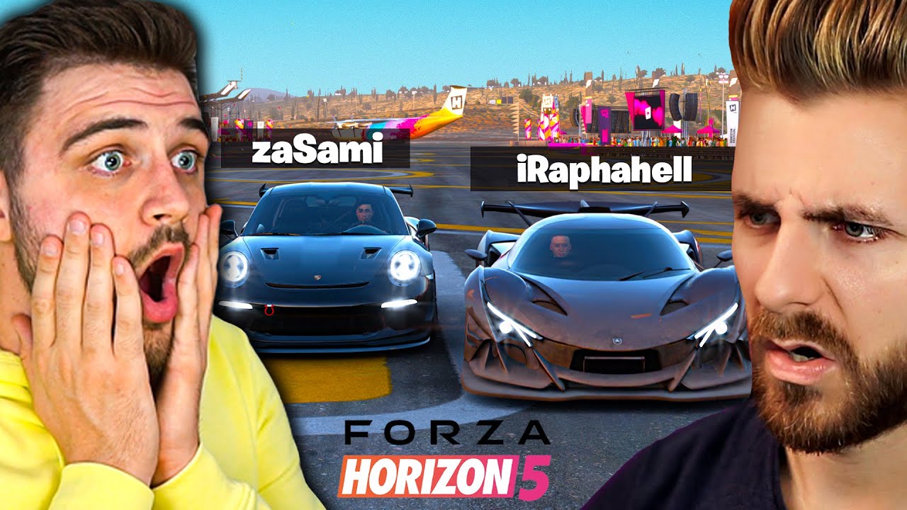 zaSami vs iRaphahell pe FORZA HORIZON 5!