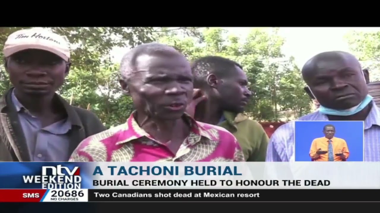 The Tachoni: Luhya sub-tribe that buries the elderly without a coffin