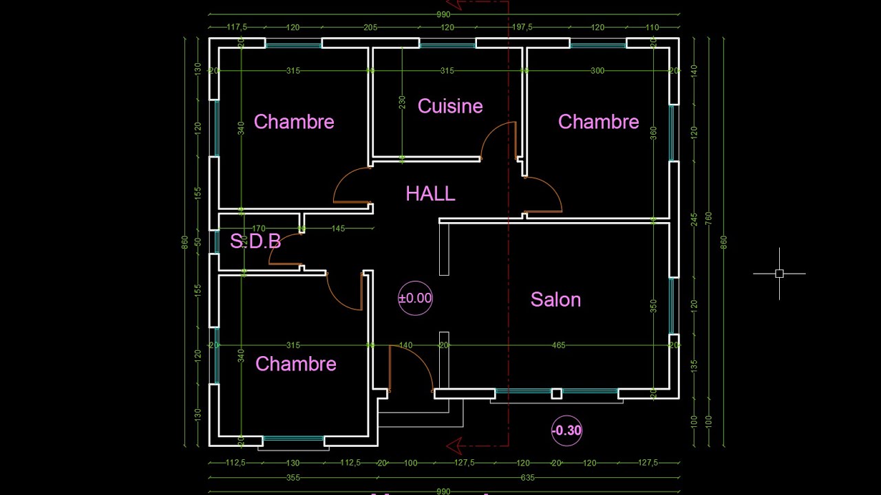 Comment dessiner un plan sur AutoCad