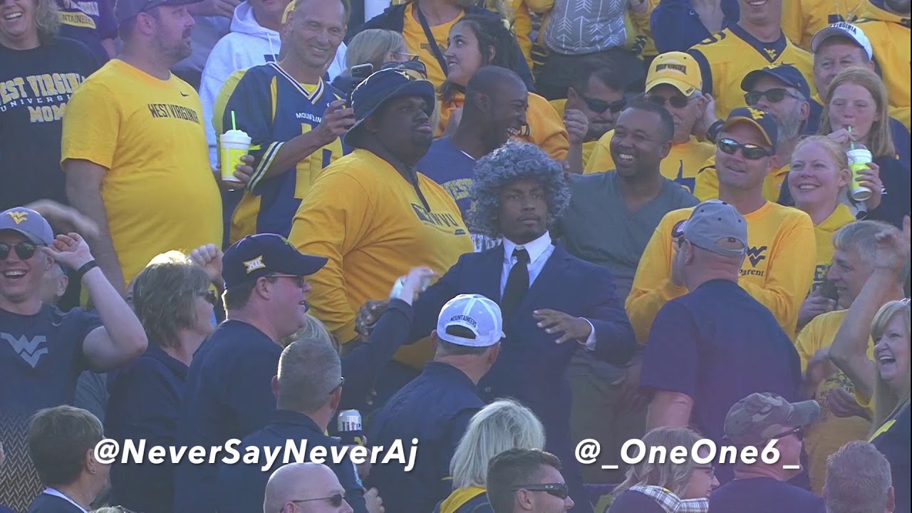 WVU Football Dance Cam Part 2 - Anderson Small & Charles Hayes