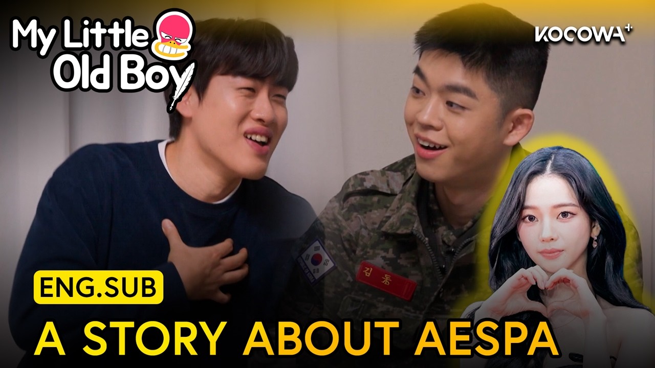 How aespa Got MC Gree a Special Snack | My Little Old Boy EP483 | KOCOWA+