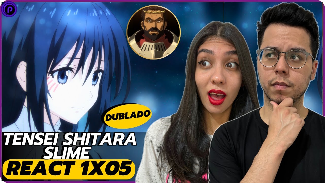 A GAROTA MISTERIOSA E O REI ANÃO! | REACT TENSEI SHITARA SLIME DUBLADO 1X05
