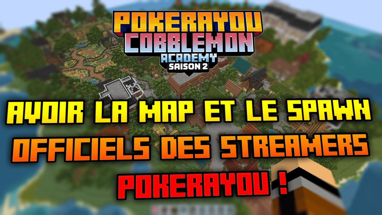 [TUTO] COMMENT OBTENIR LA MAP OFFICIELLE COBBLEMON ACADEMY 2.0  (4 MÉTHODES | SOLO & SERVEUR)