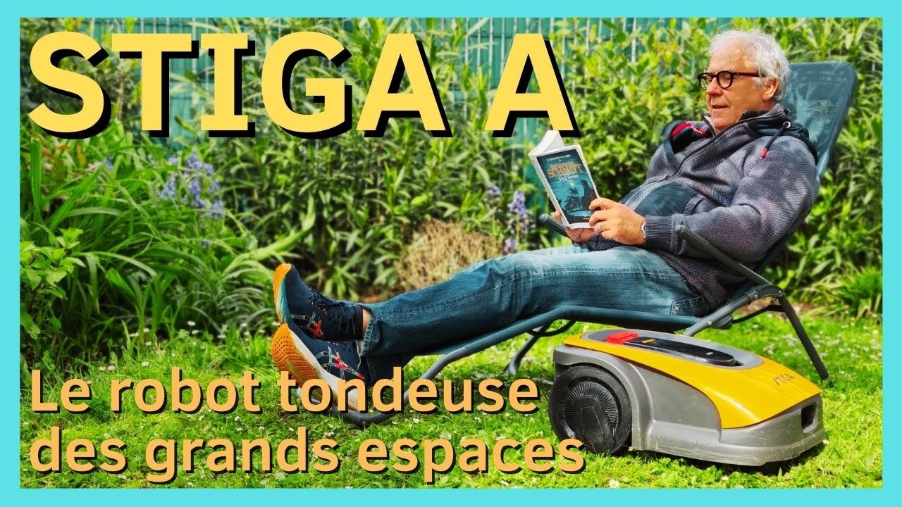 Présentation et INSTALLATION du robot tondeuse STIGA A