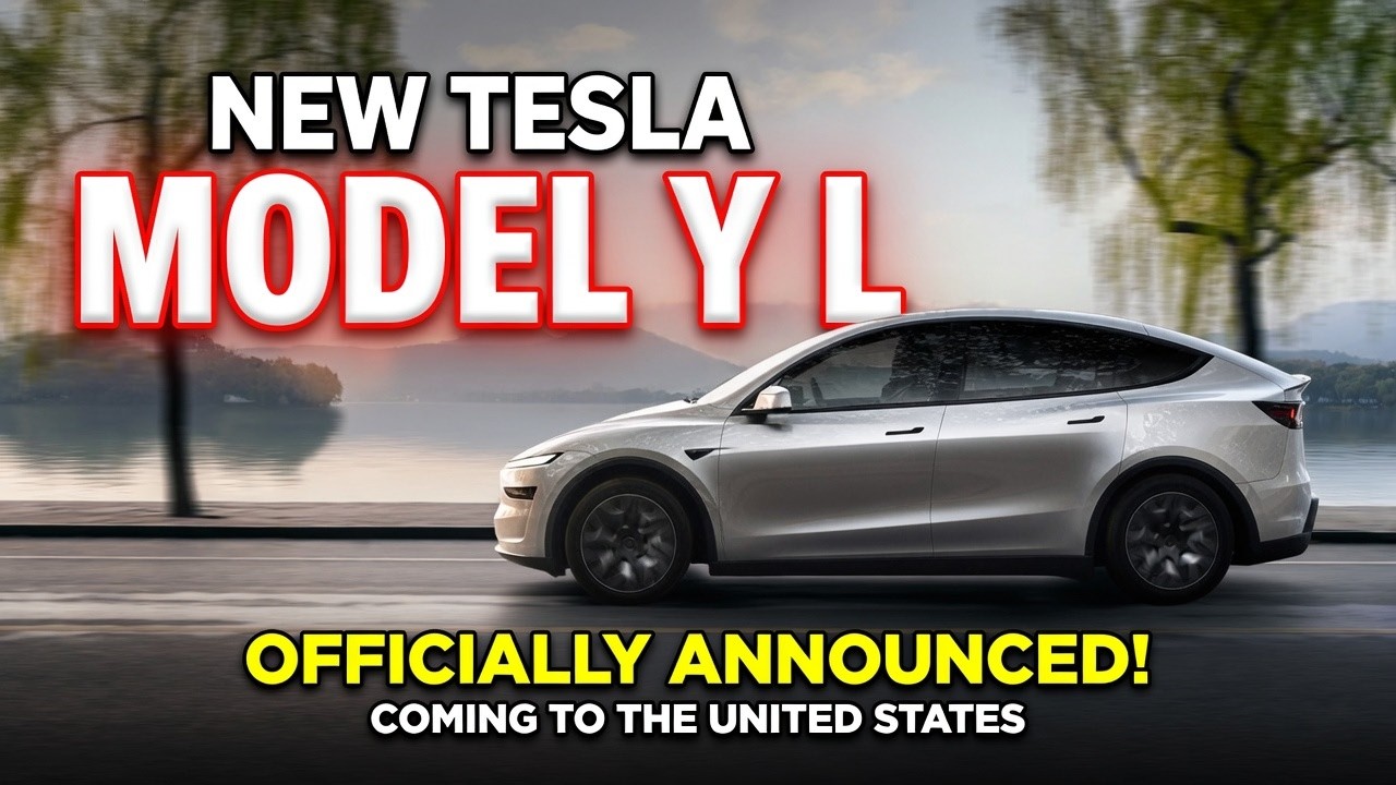 Tesla Model Y L официально выходит в Америке и НЕ ТОЛЬКО!