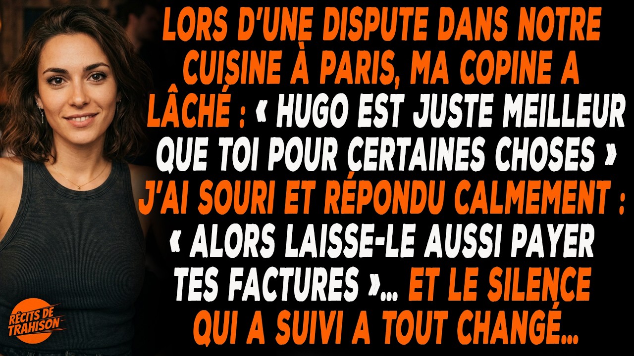 Elle A Dit Qu’il Était Meilleur Que Moi. J’ai Répondu Calmement : « Alors Laisse-le Faire. »