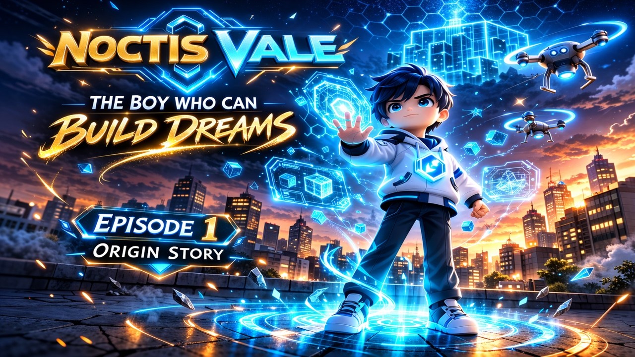 Noctis Vale: The Boy Who Can Build Dreams | Episode 1 Origin Story | TubobonTV