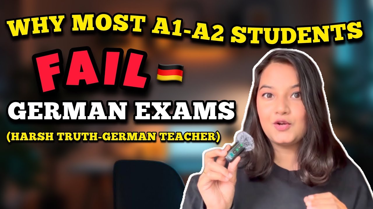 Why Most A1–A2 Students FAIL German Exams (Harsh Truth from German Teacher).