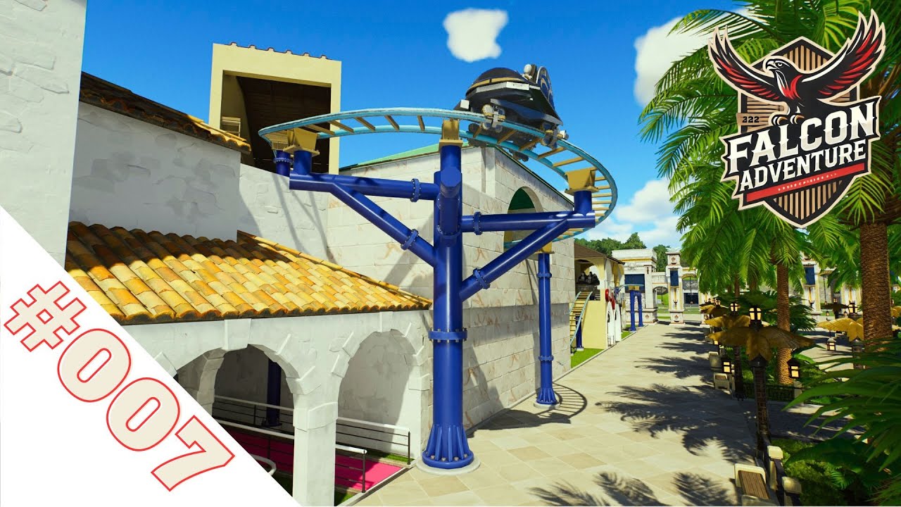Der Gebäudekomplex wächst! / Falcon Adventure (Sandbox) / Part #007 / Planet Coaster 2