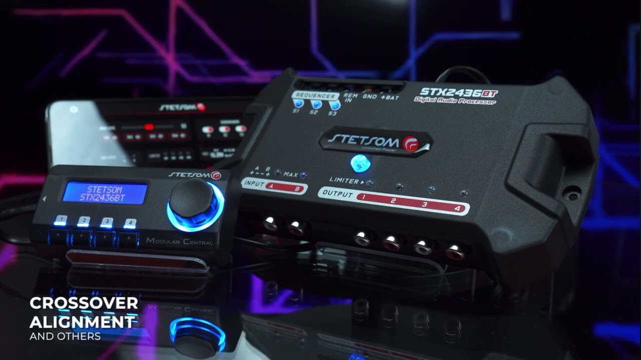 STX2436BT BLUETOOTH + SMC Control Panel