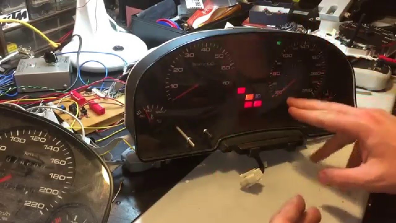 Audi 80 / 90 Kombiinstrumente VDO und UN4. Woran kann man den Typ genau erkennen. Minicheck