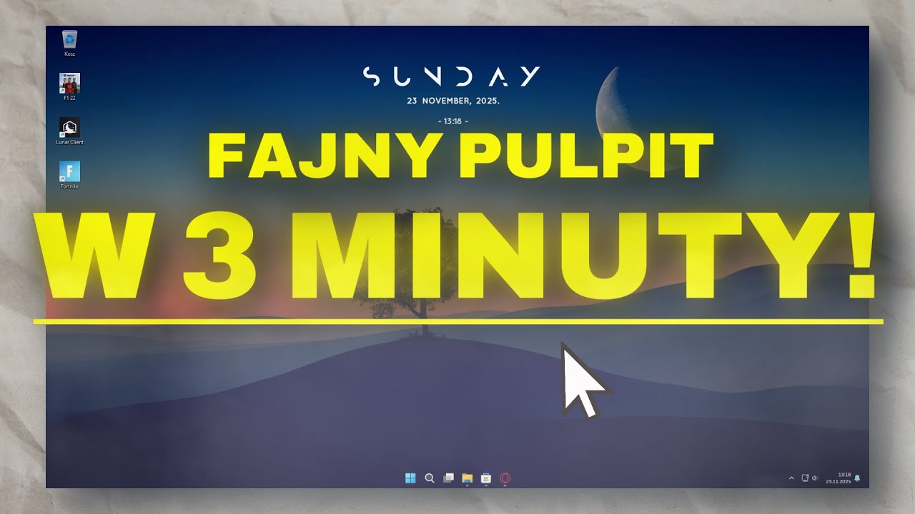 Zmień wygląd pulpitu w kilka minut! | Rainmeter