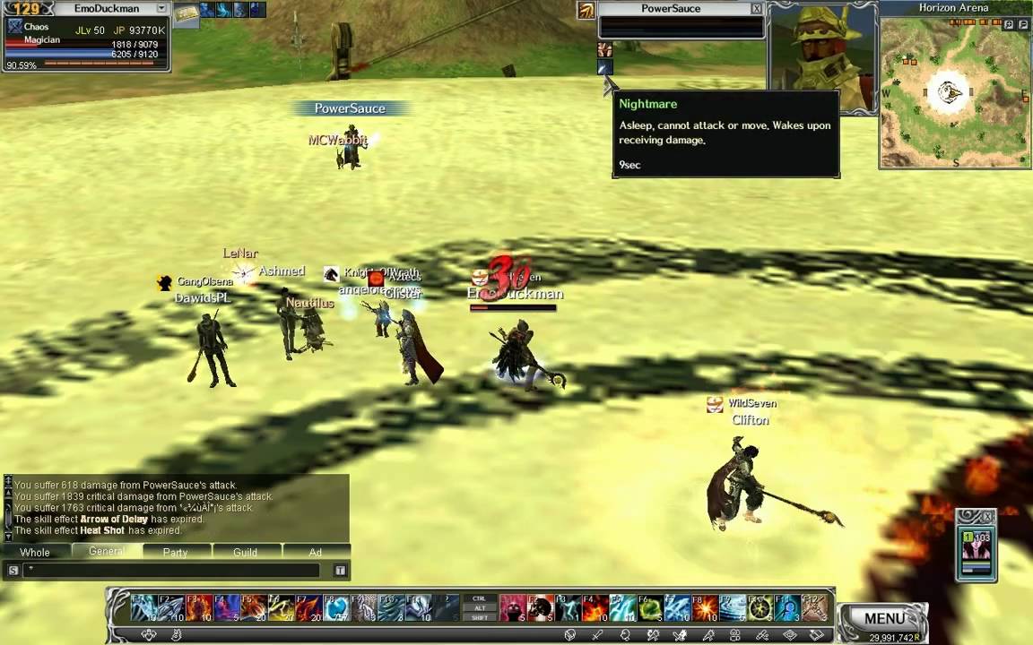 Rappelz: CM vs Archer 2