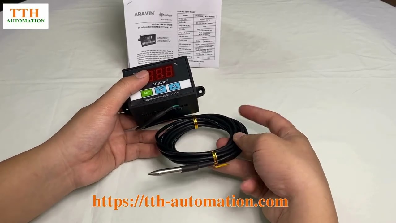 Giới thiệu chi tiết bộ điều khiển nhiệt độ ATC-2002C – Giải pháp điều khiển hiệu quả | Aravin