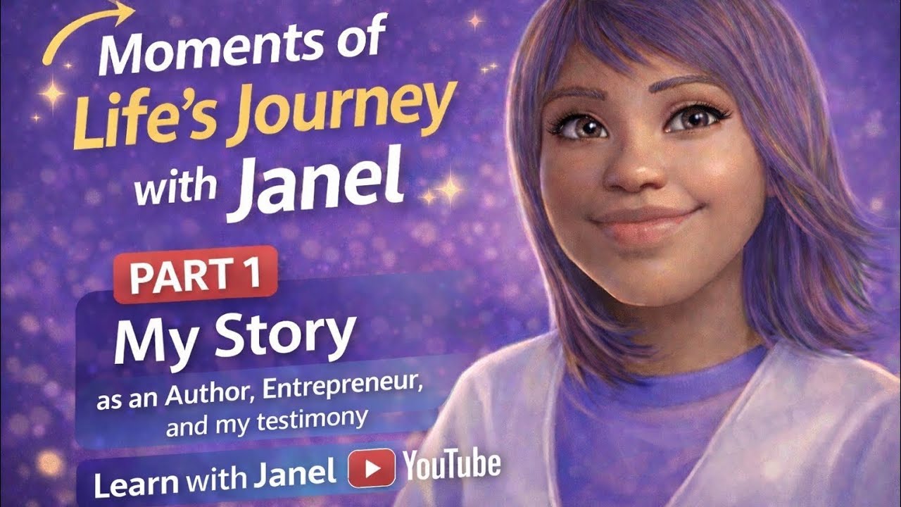 Moments of Life Journey with Janel: Part 1 My Story as an Author, Entrepreneur and My Testimony 