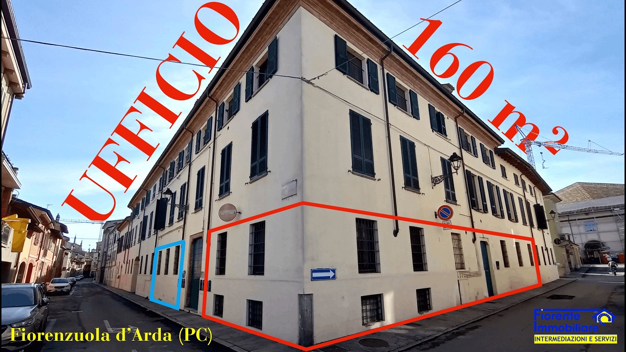 VENDITA: UFFICIO IN CENTRO A FIORENZUOLA D'ARDA