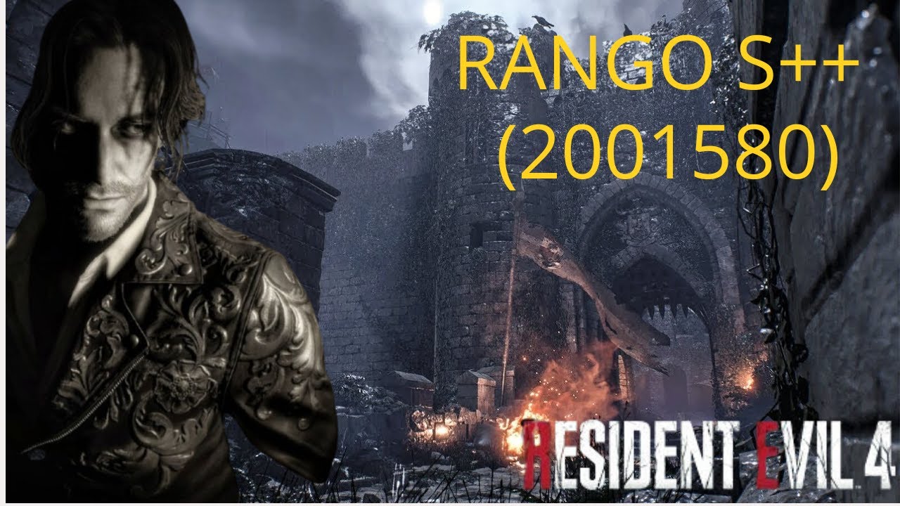 MERCENARIOS CON LUIS SERA, RANGO S++, CASTILLO EN RESIDENT EVIL 4 REMAKE.