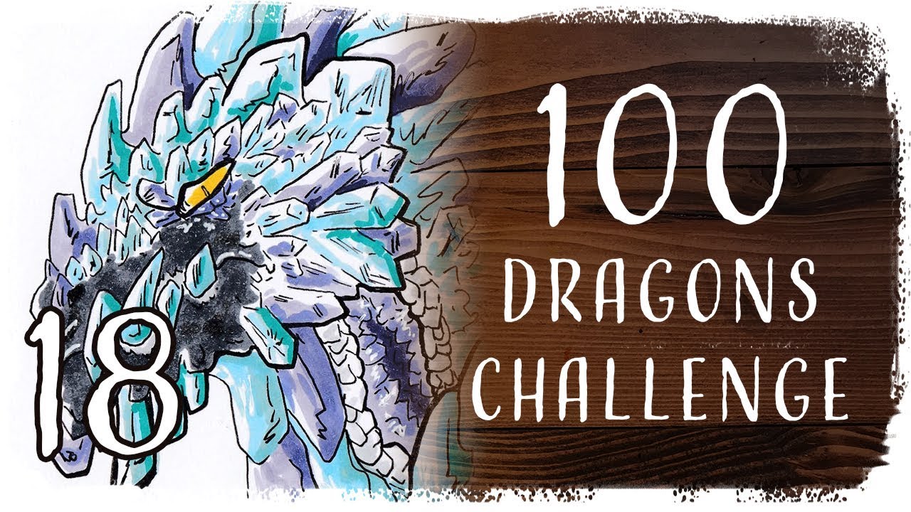 100 Dragons Challenge - 18 | Crystal Dragon