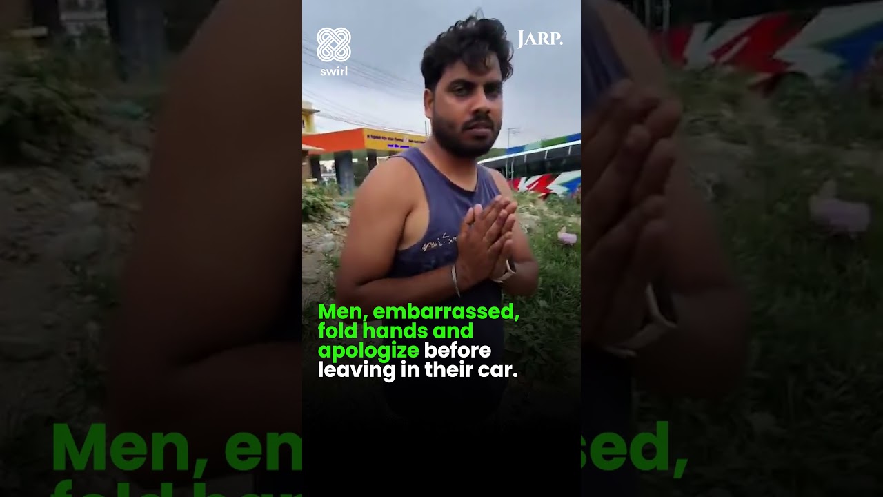 Nepali Woman Confronts Indian Tourists for Public Urination | Viral Video Sparks Applause