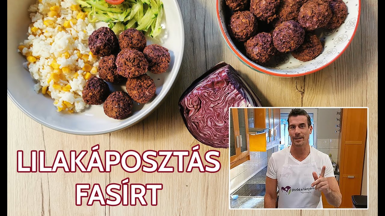 2-féle lilakáposztás fasírt  | veganblog.hu