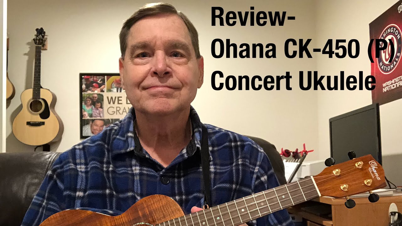 Review- Ohana CK-450 (P) Concert Ukulele