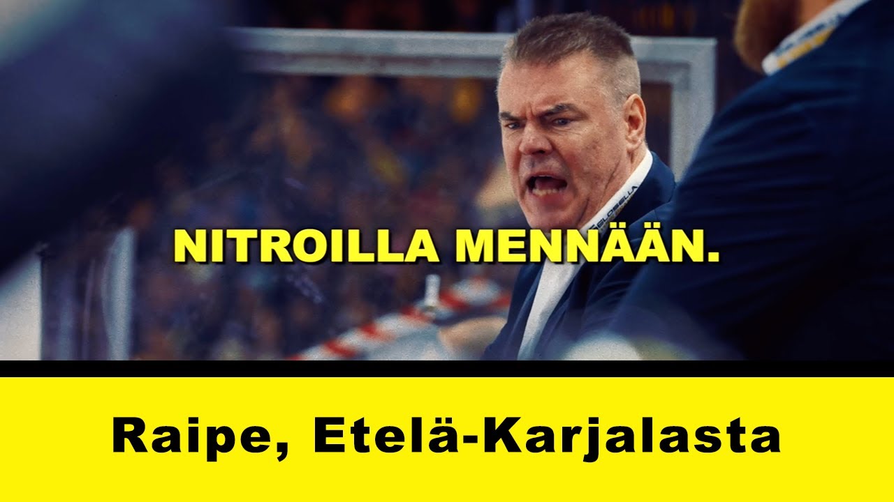 Raipe Etelä-Karjalasta: Nitroilla mennään (SaiPa 2025 kannatusbiisi)