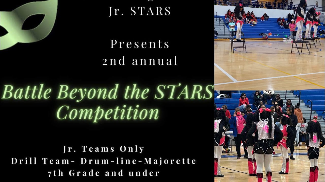 Jr. Beyond the stars drill team| drum line| majorette competition (hosted by kc marching Falcons)!🦅