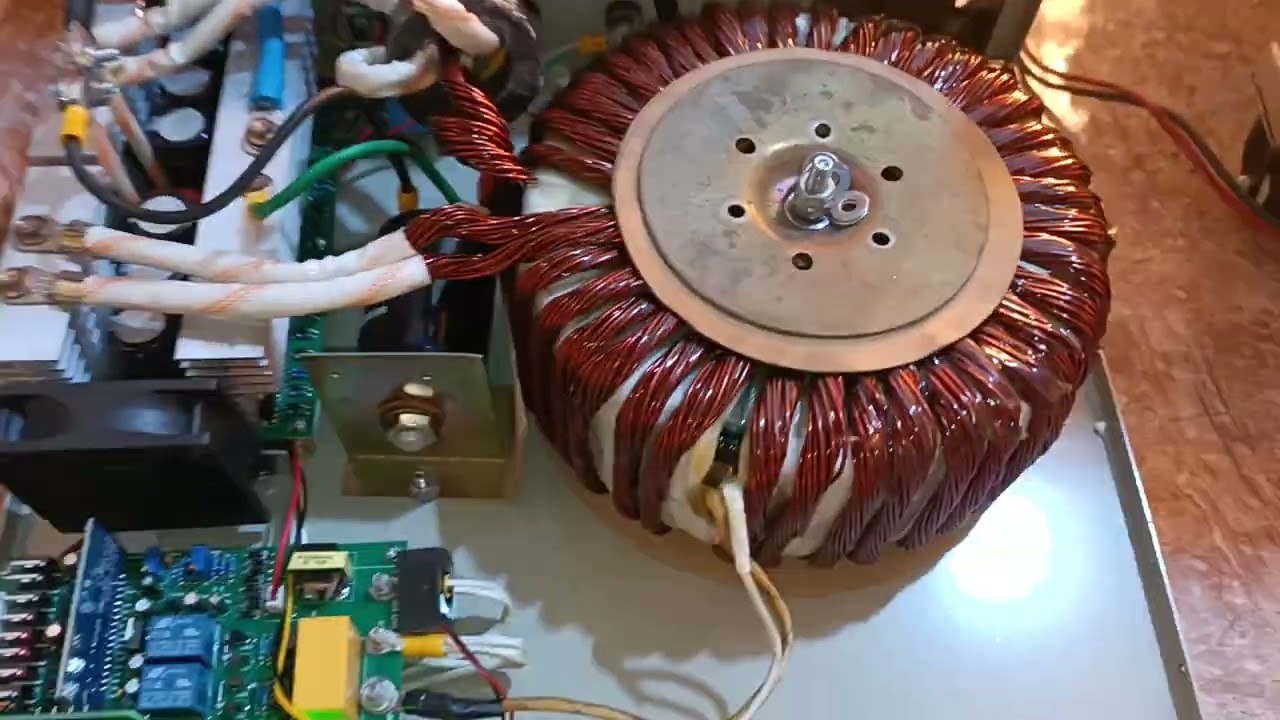 Test máy inverter Sine chuẩn 24v4kw cho khách. LH mua mạch và máy 0979352988