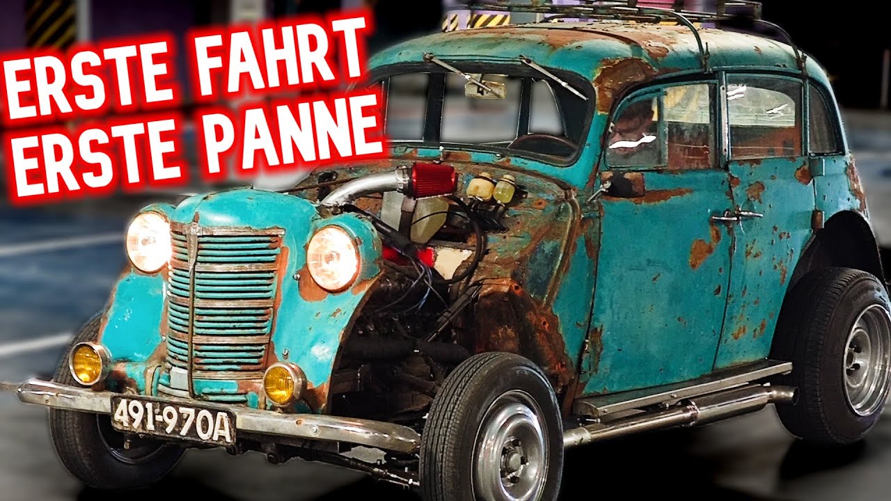 Rettet PFUSCH den V8-Motor im Opel Kadett? Probefahrt ohne Türen und Motorhaube!