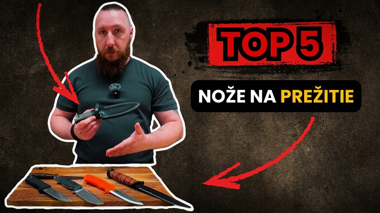 Najlepšie nože na prežitie – 5 modelov, ktoré ťa nikdy nesklamú 2025