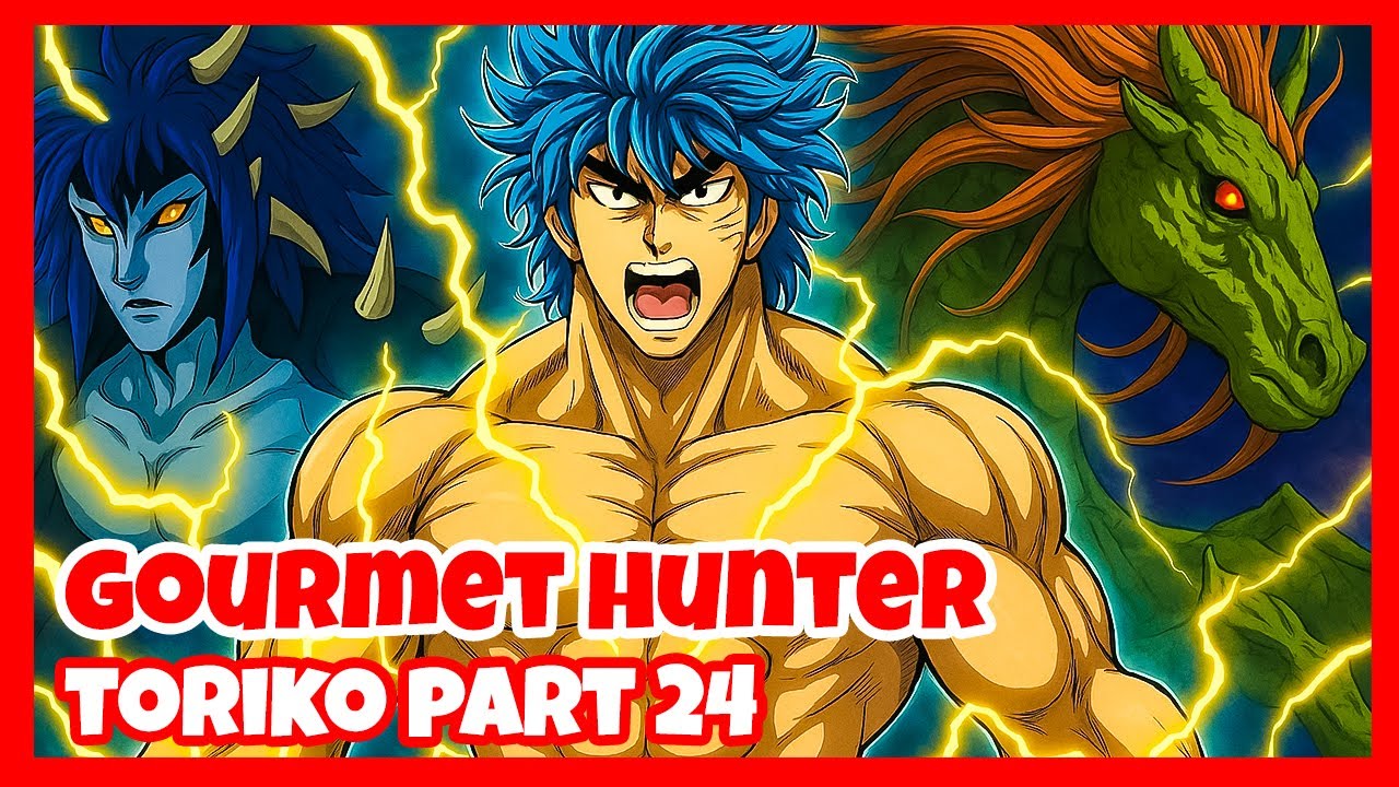 Toriko's Best Fights in the Gourmet World | Toriko awakened Blue Oni and defeated the Horse King