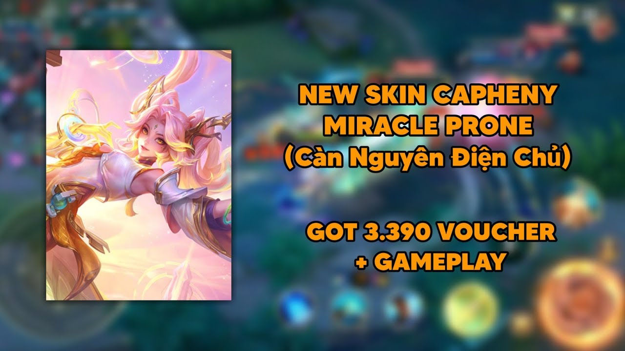 Capheny Miracle Porce | Habis berapa voucher nya gacha skin nya , apakah hoki? + Gameplay