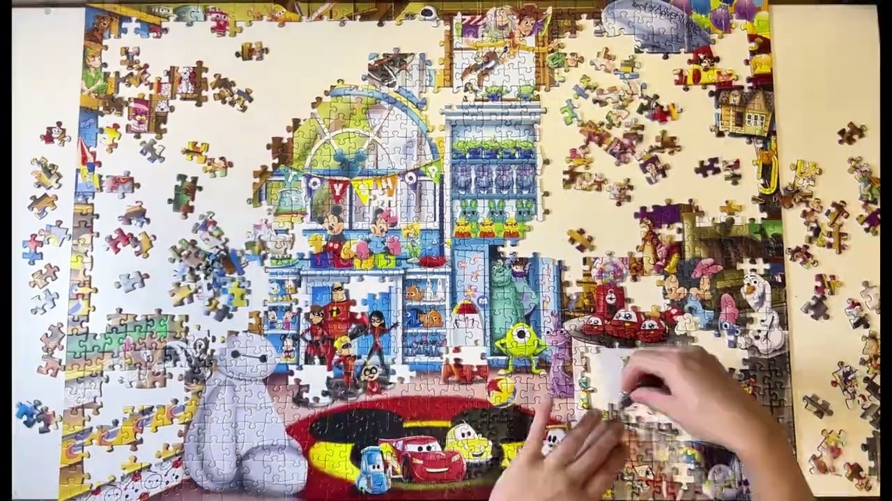 ravensburger disney pixar toy store 1000 pieces puzzle