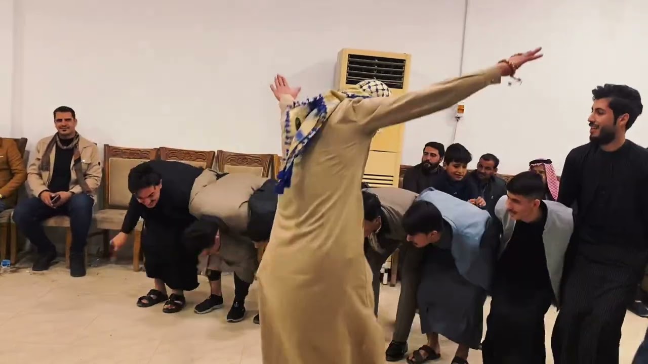 دبكات الفنان عمر الشاعر العازف قيس الحديثي 