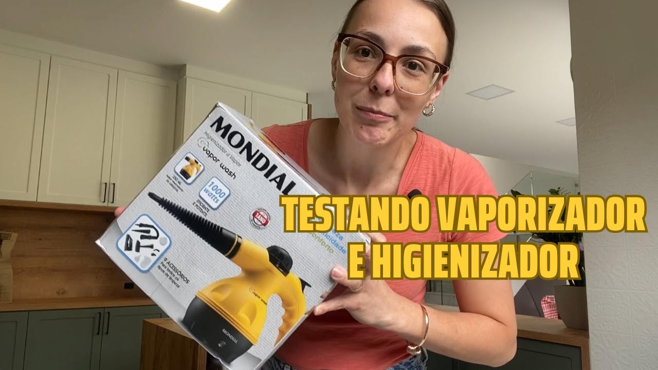 VAPORIZADOR E HIGIENIZADOR - COMO USAR