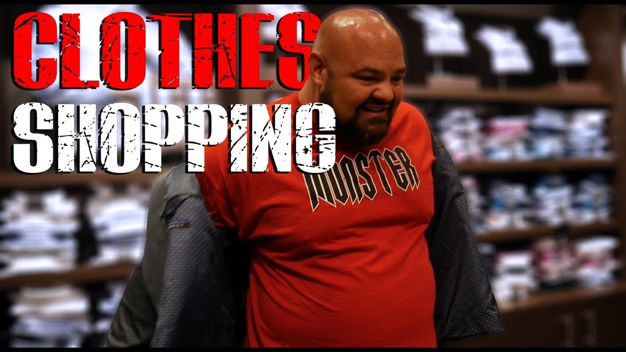 TRYING TO FIND CLOTHES THAT FIT | 4X WSM BRIAN SHAW