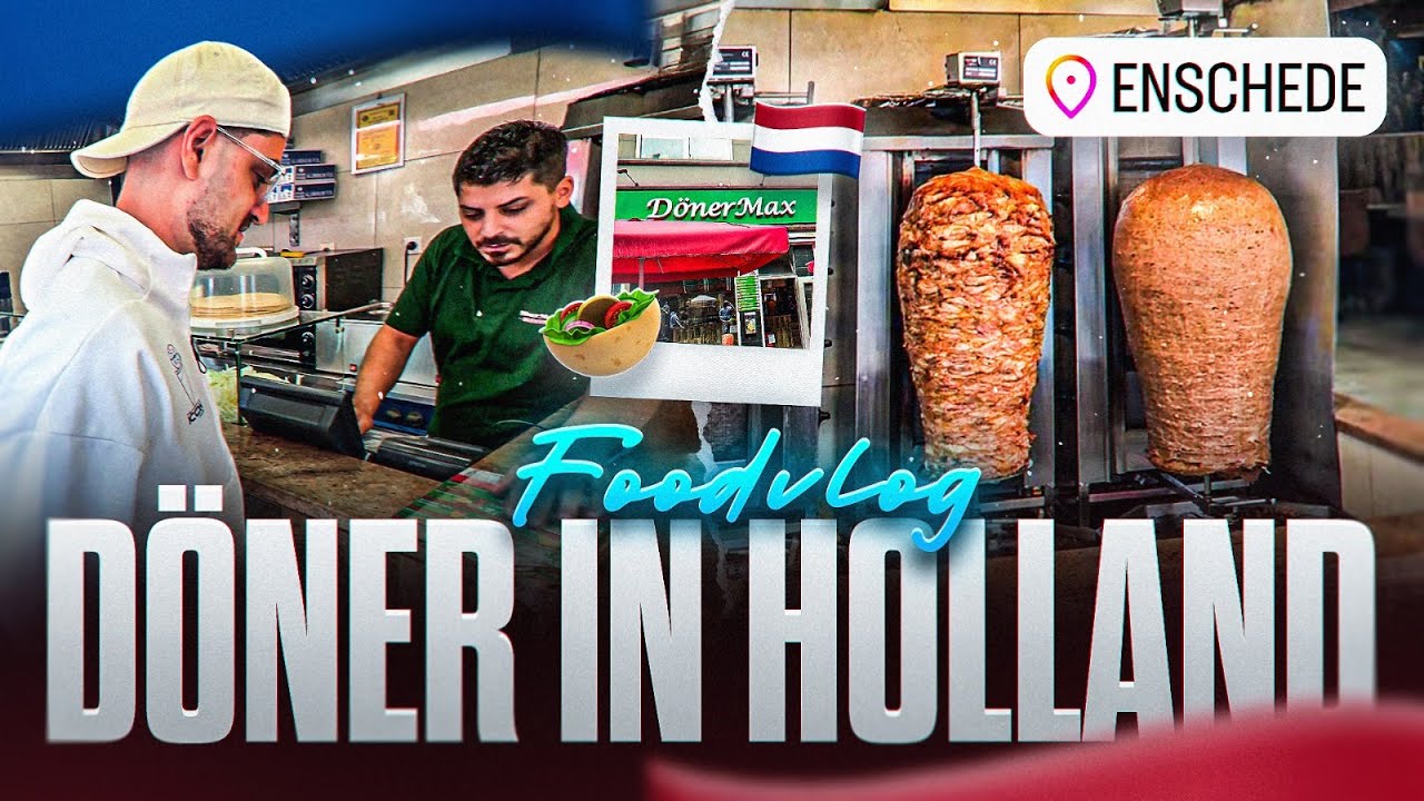 WIR TESTEN EINEN DER BESTEN D&Ouml;NER IN HOLLAND!🥙👀 Foodvlog mit Sidney, Hakki & Co.🔥