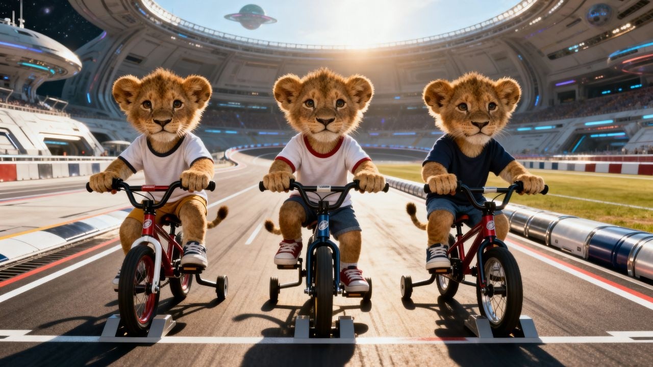 The Station Announced a Cycle Race — The Cubs Trained All Night to Win It for Their Human I Sci-Fi