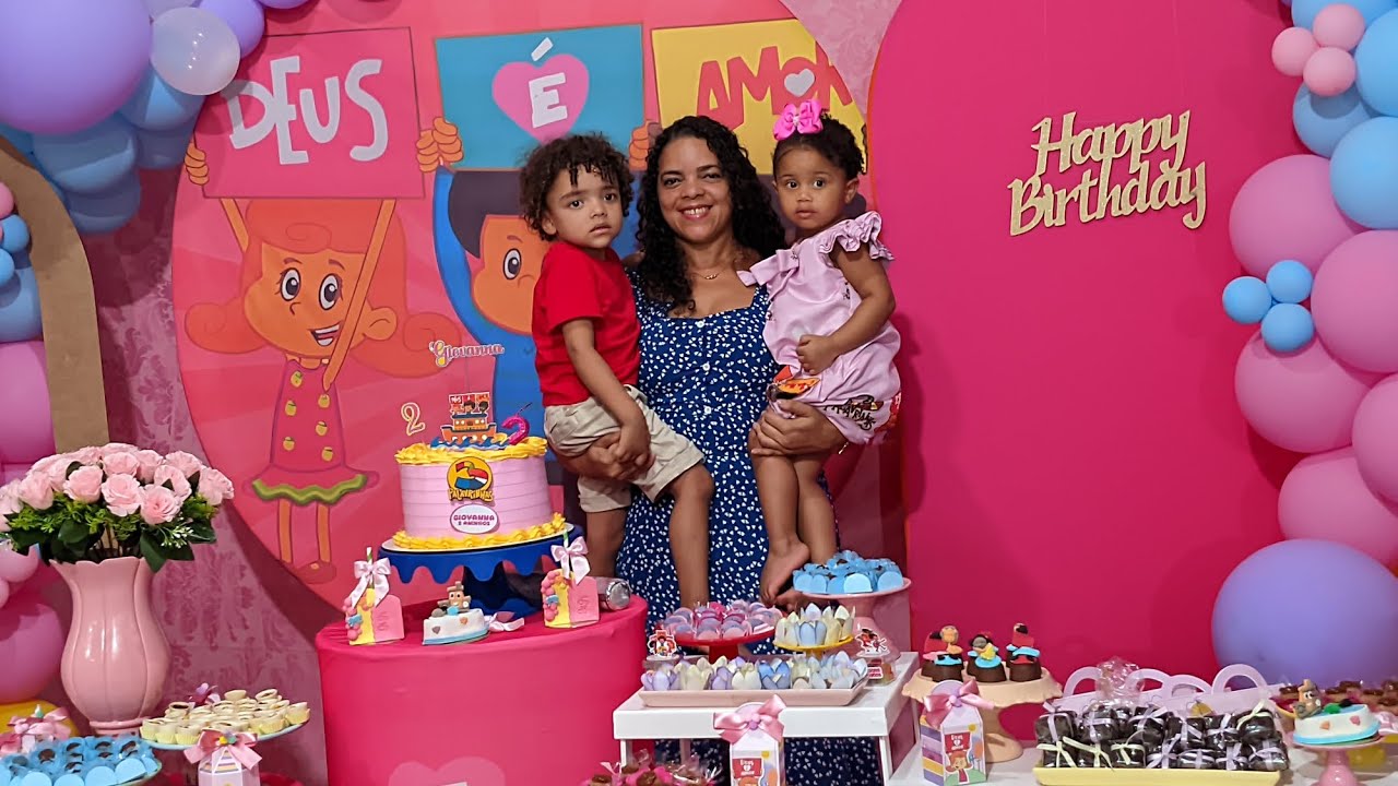 2 anos da Gigica ❣️ decoração e festa 🎉