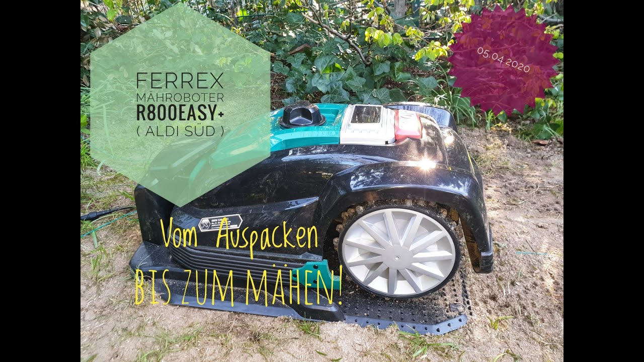 ALDI Süd Ferrex R800EASY+ Mähroboter