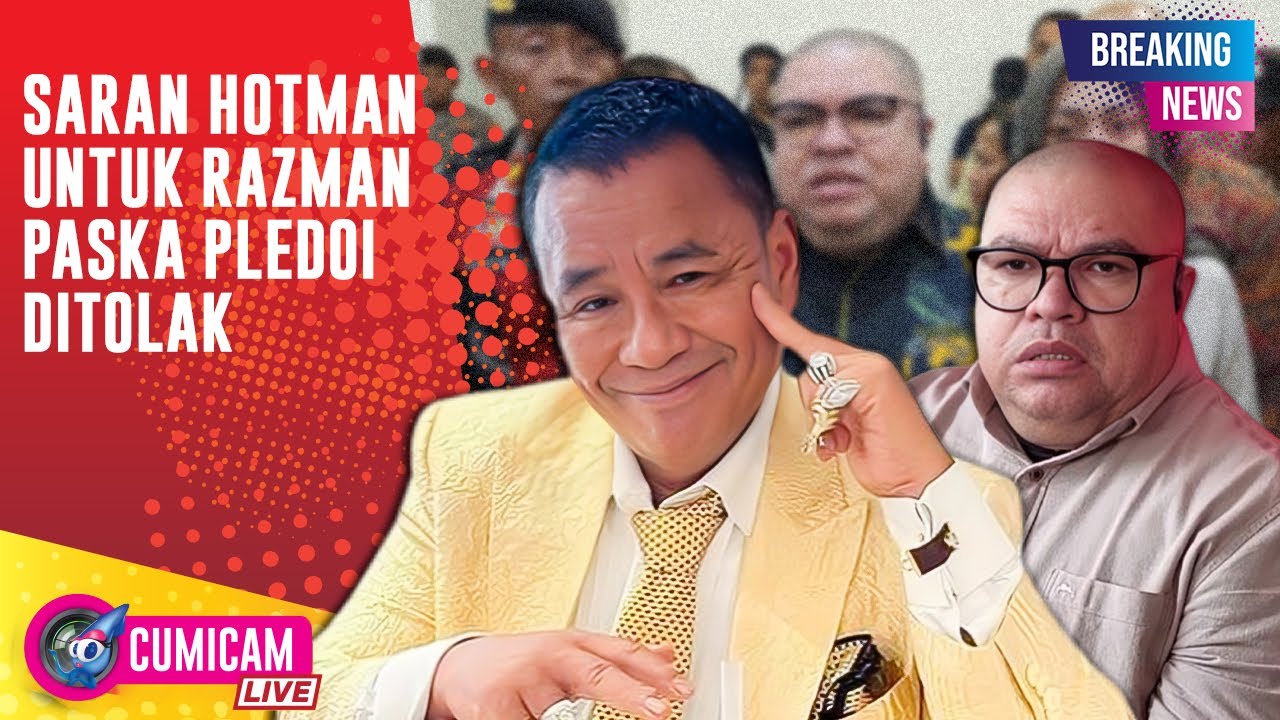 BREAKING NEWS! Pledoi Ditolak, Hotman Paris Suruh Razman Segera Lakukan Ini! 